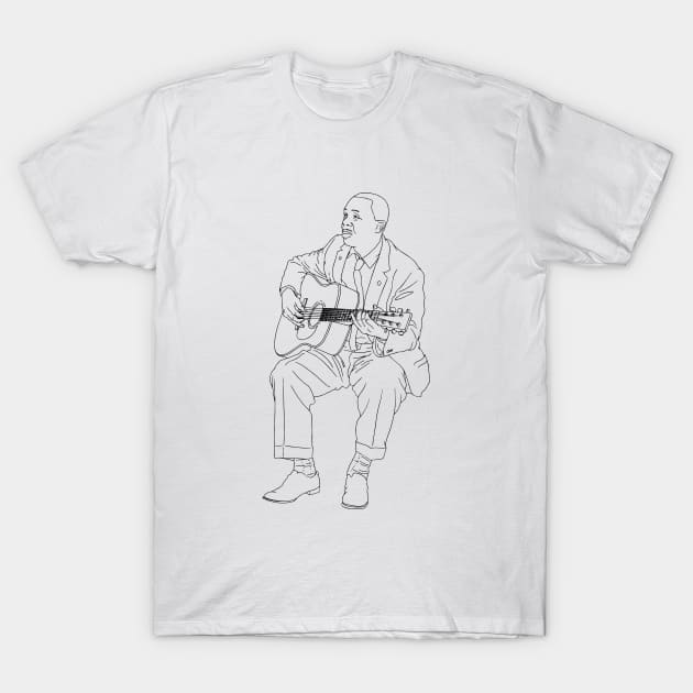 Skip James T-Shirt by TheCosmicTradingPost